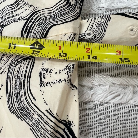 Anthropologie JUST Female Paperstrap Brush Stroke Prints Sz XS Dress Party Vacay - Picture 6 of 16